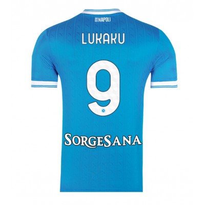 SSC Napoli Romelu Lukaku #9 Domaci Dres 2025-26 Kratak Rukav SSC Napoli Romelu Lukaku #9 Domaci Dres 2025-26 Kratak Rukav